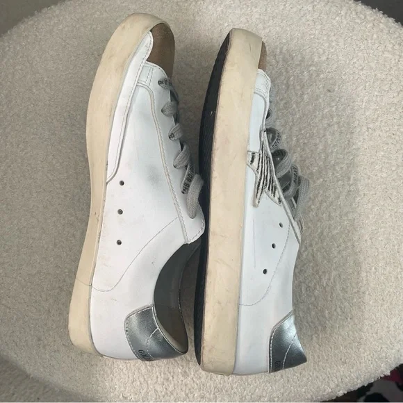 Golden Goose Super-Star with zebra print pony skin star - Picture 3 of 5